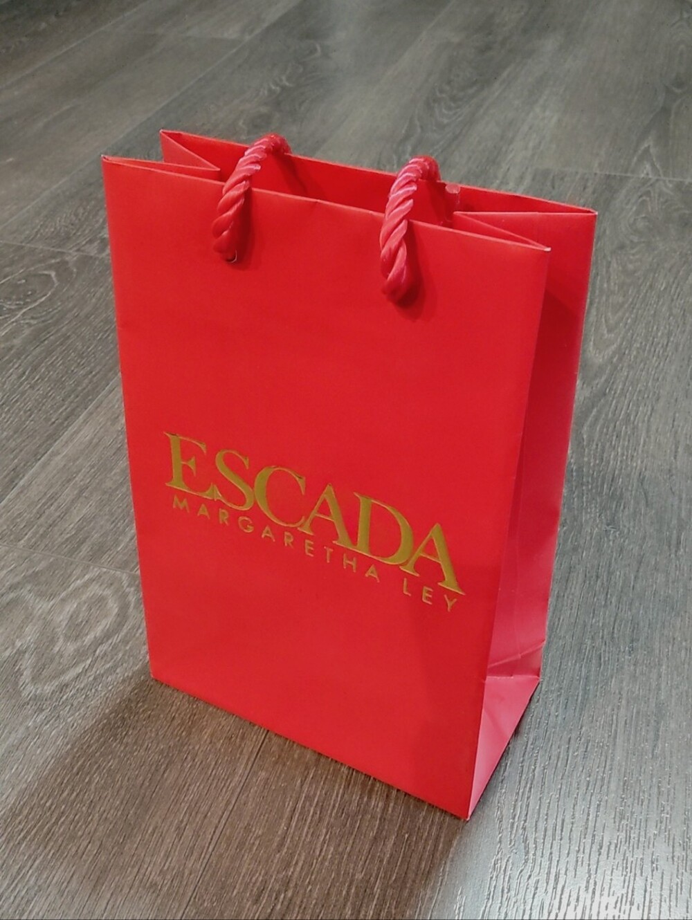Escada Vintage Shopping Gift Bag